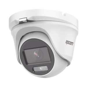 [ColorVu] Eyeball TURBOHD 2 Megapíxel (1080p) | Lente 2.8 mm | Microfono Integrado | Imagen a Color 24|7 | METAL | Luz Blanca 20 mts | Exterior IP66 | TVI-AHD-CVI-CVBS | dWDR - EPCOM PROFESSIONAL