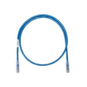 Cable de Parcheo UTP Categoría 6, con Plug Modular en Cada Extremo - 2 Metros (6.56 Pies) - Azul - PANDUIT
