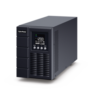 UPS de 2000 VA|1800 W, Online Doble Conversión, Entrada 120 Vca NEMA 5-20P, Onda Senoidal Pura, Tipo Torre, Con 6 Tomas NEMA 5-20R - CYBERPOWER