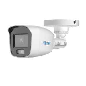 Bala TURBOHD 2 Megapixel (1080p) | Imagen a Color 24|7 | Lente 2.8 mm | ColorVu Lite | Luz Blanca 20 mts | IP66 | Policarbonato - HiLook by HIKVISION