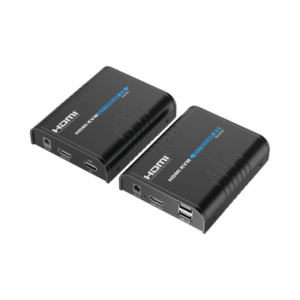 Kit extensor KVM (HDMI y USB) hasta 120 metros | Resolución 1080P @ 60 Hz | Soporta STP y UTP CAT6 | Soporta Switch Gigabit para control KVM múltiple | Soporta hasta 253 receptores | Transmite el Video y Controla tu DVR vía USB - EPCOM TITANIUM