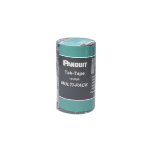 Kit de 10 Rollos de Cinta de Contacto, de 10.66 m de largo y 19.1 mm de ancho c|u, Color Negro - PANDUIT