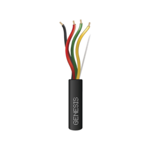 Carrete de Cable de 305 Metros (1000 Pies) | 4 x 14 AWG | Cable Direct Burial | Color Negro | Para Uso en Intemperie | Uso en Aplicaciones en Sistemas de Detección de Incendio y Sistemas de Evacuación