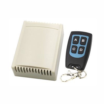 Receptor con Control Remoto de 4 Canales | Soporta 40 Transmisores