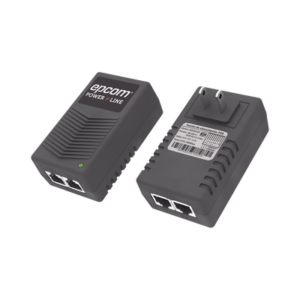 Adaptador de pared | Inyector PoE | 24 Vcc | 1 A | Controlado por chip IC | Protección contra OV, OC, SC, UV| Fácil de instalar
