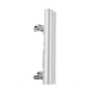 Antena sectorial para radio estaciones base airMAX de 90 grados de cobertura horizontal, 5 GHz (5.15-5.85 GHz) de 20 dBi