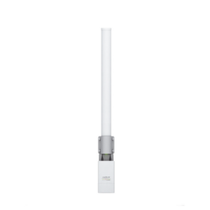 Antena omnidireccional, potente cobertura de 360°, doble polaridad MIMO 2x2, frecuencia 5 GHz (5.45-5.85 GHz) de 13 dBi