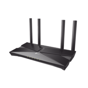 Router WiFi 6 doble banda AX 1800 Mbps | MU-MIMO y OFDMA | 1 Puerto WAN 10|100|1000 Mbps | 4 Puertos LAN 10|100|1000 Mbps | 4 Potentes Antenas | Compatible con EasyMESH