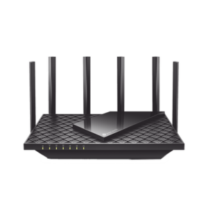 Router Triple Banda WiFi 6E | AX5400 MU-MIMO | 1 Puerto WAN 1 10|100|1000 Mbps | 4 Puertos LAN 10|100|1000 Mbps | 1 puerto USB 3.0 | 6 antenas de alta ganancia | OneMesh ™
