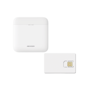 (AX PRO) KIT de Alarma AX PRO | Incluye: 1 Hub con batería de respaldo | 1 año de Servicio de Datos 600MB | Wi-Fi | 3G|4G | Compatible con Hik-Connect P2P