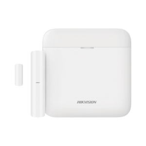 (AX PRO) KIT de Alarma AX PRO | Incluye: 1 Hub con batería de respaldo | 1 Contacto Magnético | Wi-Fi | Compatible con Hik-Connect P2P