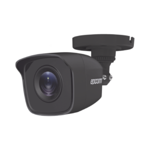 Bala TURBOHD 5 Megapíxel | Lente 2.8mm (85° de Visión) | Exterior IP66 | IR EXIR 20 mts | TVI-AHD-CVI-CVBS | Metal | Color Gris Oscuro
