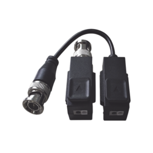 Kit de Transceptor (Balluns) TURBOHD con Boton Push | Hasta 8 MP (4K) | 100% Cobre | Soporta HD-TVI | AHD | CVI | CVBS | Audio por Coaxitron | Datos para Menu de Configurar de Cámaras