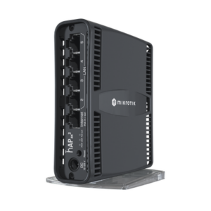 (hAP ax2) Router inalámbrico Wi-Fi 6 160mW de Potencia, 5 puertos gigabit, Port 1 PoE in|out