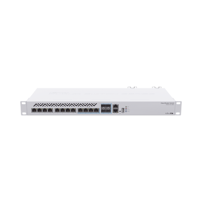 (CRS312-4C+8XG-RM) Cloud Router Switch 8 Puertos 10G RJ45, 4 compartidos RJ45|SFP+