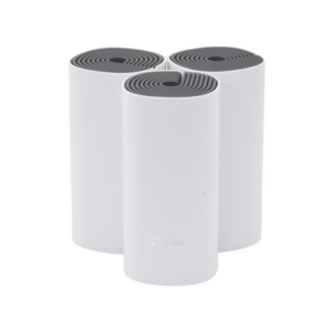 Kit de Router inalámbrico mesh Deco E4 para Hogar | Doble banda AC 1200 | 2 puertos 10|100 Mbps | Compatible con amazon alexa.