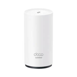 Router Inalámbrico MESH Exterior para Hogar | Doble Banda Wi-Fi 6 AX3000 Mbps | 2 Puerto Gigabit WAN|LAN | Puertos PoE 802.3 af|at Entrada | 2 Antenas Internas | Protección IP65 | Administración Mediante la App Deco (iOS, Android)