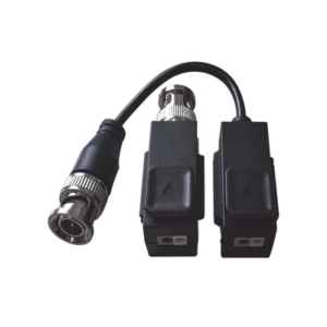 Kit de Transceptor (Balluns) TURBOHD con Boton Push | Hasta 8 MP (4K) | 100% Cobre | Soporta HD-TVI | AHD | CVI | CVBS | Audio por Coaxitron | Datos para Menu de Configurar de Cámaras