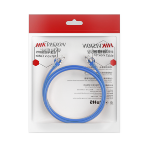 Cable de Parcheo (Patch Cord) | UTP | Cat. 6 (24 AWG) | 0.50 Metros (1.64 Pies) | Color Azul | Ideal para PoE+ | Interior