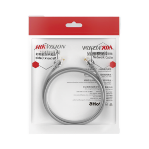 Cable de Parcheo (Patch Cord) | UTP | Cat. 6 (24 AWG) | 10 Metros (32.81 Pies) | Color Gris | Ideal para PoE+ | Interior