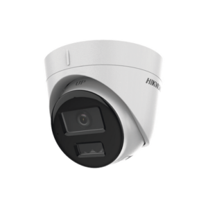 [Dual Light] Turret IP 4 Megapixel | Lente 2.8 mm | 30 mts IR + 30 mts Luz Blanca | Micrófono Integrado | ACUSENSE Lite | Exterior IP67 | H.265 | PoE | ONVIF | Micro SD