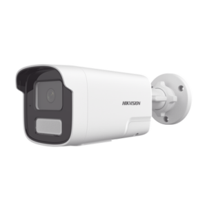 [PROTECCIÓN ACTIVA] Bala IP 4 Megapíxel | Motion Detection 2.0 (Detección de Humanos y Vehiculos) | Lente 4 mm | Audio de Dos Vías | Luz Intermitente y Alerta de Audio | 50 Mts IR EXIR 2.0 | Exterior IP67 | WDR 120 dB | PoE