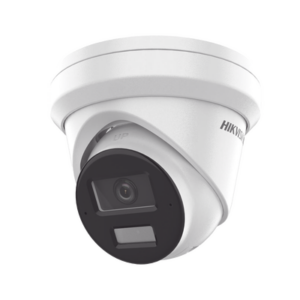 [Dual Light + 2 Micrófonos Integrados] Turret IP 4 Megapixel | Lente 2.8 mm | 30 mts Luz Blanca + 30 mts IR | ACUSENSE | Exterior IP67 | WDR 120 dB | PoE | ONVIF | Micro SD|SDHC|SDXC | Metal | ACUSEEK