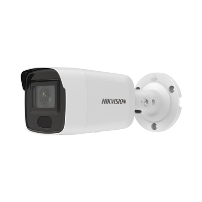 Bala IP 6 Megapixel | Lente 2.8 mm | 40 mts IR | Exterior IP67 | PoE | ACUSENSE | DARKFIGHTER | Alarmas y Audio I|O | ONVIF | Micro SD | 4 Analíticos: AcuSense, Deteccion Facial, Conteo de Personas por Cruce y Zona