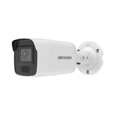 Bala IP 8 Megapixel | Lente 2.8 mm | 40 mts IR | Exterior IP67 | PoE | DARKFIGHTER | Alarmas y Audio I|O | ONVIF | Micro SD | 4 Analíticos: AcuSense, Deteccion Facial, Conteo de Personas por Cruce y Zona