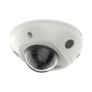 Mini Domo IP 6 Megapixel | Lente 2.8 mm | 30mts IR EXIR | Micrófono Integrado | Exterior IP67 | IK08 | PoE | DARKFIGHTER | Alarmas y Audio I|O | ONVIF | Micro SD | 4 Analíticos: AcuSense, Deteccion Facial, Conteo de Personas por Cruce y Zona