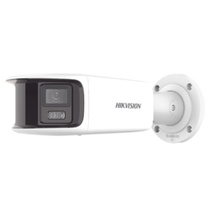[ PROTECCIÓN ACTIVA ] Bala IP Panorámica 8 Megapixel | 180° | Lente 4 mm | Imagen a Color 24|7 | PoE | WDR 130° | IP67 | ACUSENSE | Protección Activa (Luz Estroboscópica y Alarma Audible) | 40 mts Luz Blanca | MicroSD
