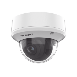 Domo TURBOHD 5 Megapixel | Lente Motorizado 2.7 - 13.5 mm | IR EXIR 40 mts | TVI-AHD-CVI-CVBS | IK10 | IP67 | dWDR | 12 Vcc | 24 VCA