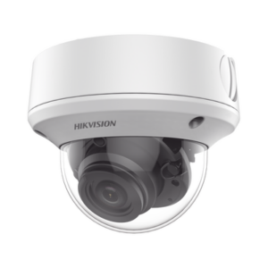 Domo TURBOHD 5 Megapixel | Lente Motorizado 2.7 - 13.5 mm | IR EXIR 40 mts | IK10 | IP67 | dWDR