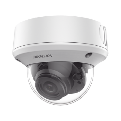 Domo TURBOHD 5 Megapixel | Lente Motorizado 2.7 - 13.5 mm | IR EXIR 40 mts | IK10 | IP67 | dWDR