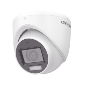 [Dual Light + ColorVu] Turret TURBOHD 3K (5 Megapixel) | Lente 2.8 mm | 30 mts IR + 20 mts Luz Blanca | Gran Angular 104.9° | Exterior IP67 | Micrófono Integrado | dWDR | 4 Tecnologías | Metal