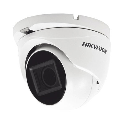 Eyeball TURBOHD 4K (8 Megapixel) | Lente Mot. 2.7 a 13.5 mm | IR EXIR 60 mts | Exterior IP67 | dWDR | TVI-AHD-CVI-CVBS | 9 a 15 Vcc