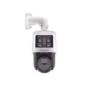[TandemVu] PTZ IP 4 Megapixel con Cámara Panoramica 6 Megapixel | 25X Zoom | 100 mts IR | IP66 | WDR | PoE+ | Entrada-Salida de Audio y Alarma | Ultra Baja Iluminación | Micro SD