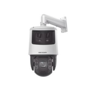 [TandemVu] PTZ IP 4 Megapixel con Cámara Panoramica 6 Megapixel | 25X Zoom | 200 mts IR | 30 mts Luz Blanca | ACUSENSE | IP66 | Alerta Audible y Luz Estroboscopica | Autoseguimiento | Hi-PoE | Alarmas I|O | Ultra Baja Iluminación | Micro SD