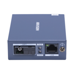 Convertidor Fibra Óptica | Receptor | Monomodo (RX) | 1 Puerto SFP (SC) 100 Mbps | 1 Puerto RJ45 10|100 Mbps | HASTA 20 KM | Plug and Play