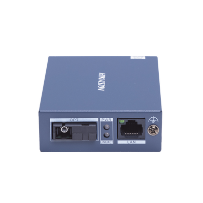 Convertidor de medios UTP|FIBRA ÓPTICA (RX) | 1000 Mbps | Monomodo | Hasta 3 KM | CONECTOR SC