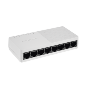 Switch No Administrable de Escritorio de 8 Puertos | Fast Ethernet 10 | 100 Mbps | Diseño Compacto y Estetico