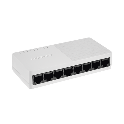 Switch Gigabit No Administrable de Escritorio de 8 Puertos 10 | 100 | 1000 Mbps | Diseño Compacto y Estetico
