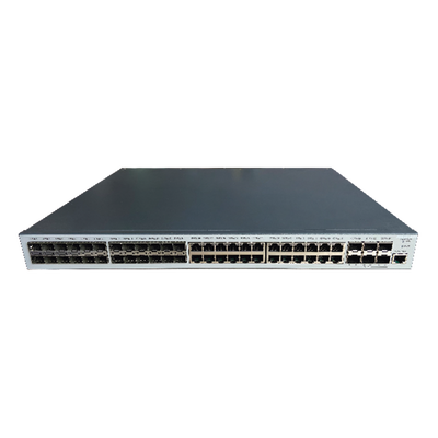 Switch Gigabit | Administrable Capa 3 | 24 puertos 10|100|1000 Mbps + 24 puertos SFP | 6 puertos SFP+ 10 G de Uplink.