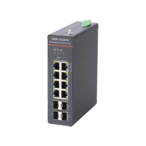 Switch Gigabit PoE+ | Industrial | Administrable | 4 Puertos Gigabit PoE+ (90 W) + 4 Puertos Gigabit PoE+(30 W) | 4 Puertos Gigabit SFP | 300 W Total | 48 a 57 VCD | Ideal para Proyectos | 300 Metros de Distancia