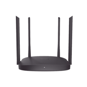 Router Inalámbrico WISP | Hasta 1200 Mbps | Doble Banda AC (2.4 GHz y 5 GHz) | 3 Puertos LAN 10|100 Mbps + 1 Puerto WAN 10|100 Mbps | 4 Antenas Externas Omnidireccional de 5 dBi | Interior