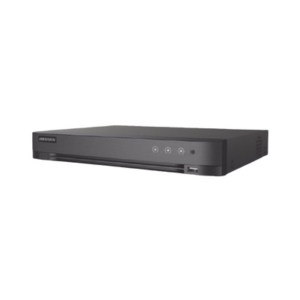 [Audio Bidireccional] DVR 4 Canales TurboHD + 1 Canal IP | 2 Megapixel (1080p) Lite | Acusense Lite (Evita Falsas Alarmas) | Audio por Coaxitron | 1 Bahia de Disco Duro | H.265+ | Salida de Vídeo Full HD