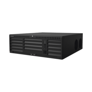 [Doble Poder de Decodificación] NVR 32 Megapixel (8K) | 128 Canales IP | AcuSense | ANPR | Conteo de Personas | 16 Bahías de Disco Duro | 2 Tarjetas de Red | Soporta RAID con Hot Swap | 2 HDMI en 8K | POS | Alarmas I|O | Smart Search