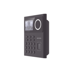 Terminal Min Moe WiFi con Batería de Respaldo | Administrable por Smartphone o Nube | Acceso y Asistencia | Huella, Facial y Tarjetas MIFARE | 500 rostros y 1,000 Huellas y Tarjetas | Detección de Cubrebocas | HikConnect | HIK-IA