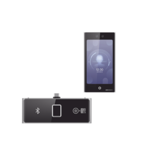 Terminal Facial Min Moe WiFi con pantalla de 7" y Lector de Huellas, Códigos QR y Bluetooth | Exterior IP65 | 10,000 rostros y 50,000 tarjetas | Soporta módulo lector de Huella, QR y Bluetooth | HIK-IA