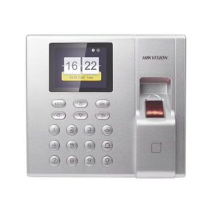 Terminal de Control de Acceso y Asistencia compatible con APP Hik-Connect (P2P) | Lectura de Huella y de Tarjetas EM | Soporta hasta 1000 Huellas | Relevador para Chapa | Software iVMS4200